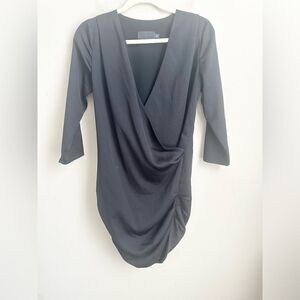 Revolve Line & Dot Little Black Mini Dress S